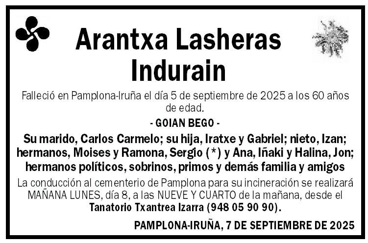 Arantxa Lasheras Indurain