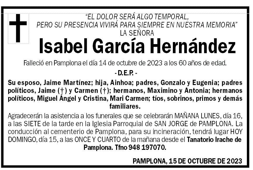 Isabel García Hernández
