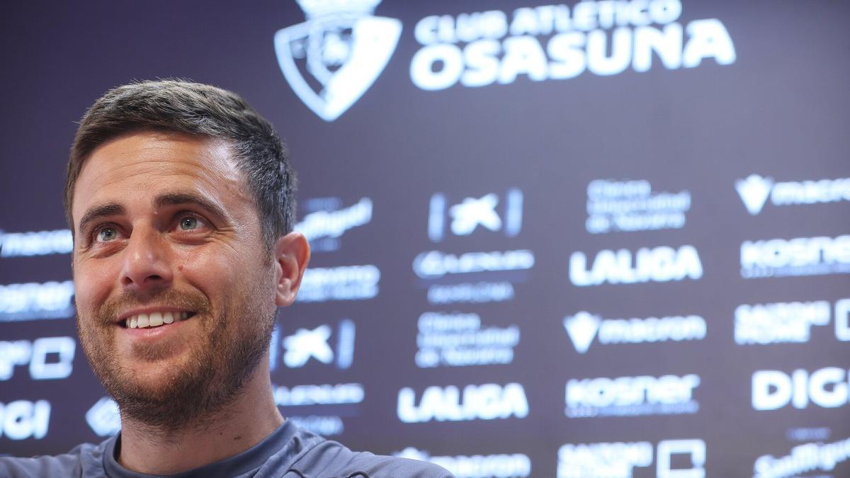 Alessio Lisci, durante una rueda de prensa.