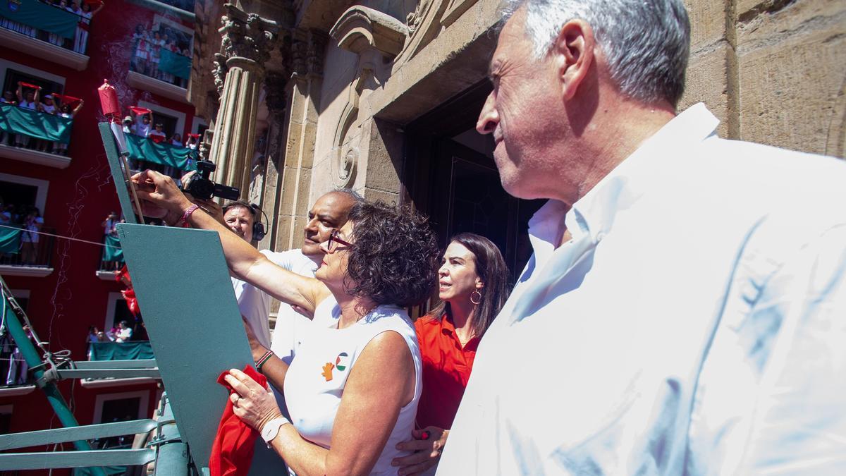 Urgencias lanza el Chupinazo de los Sanfermines 2026