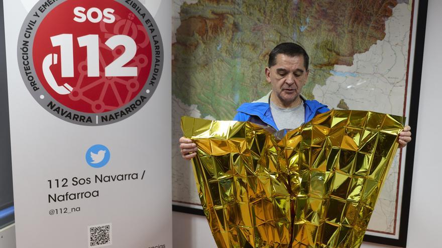 Fotos de la presentación de la campaña 'Una manta en la mochila'