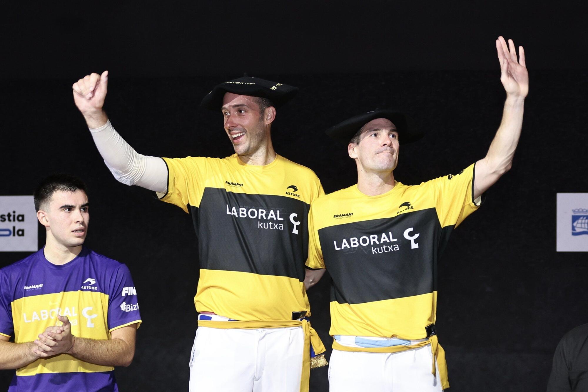 Barandika-López y Elaia-Maia, campeones de la Jai Alai League ante Urreisti-Basque y Sorozabal-Arai