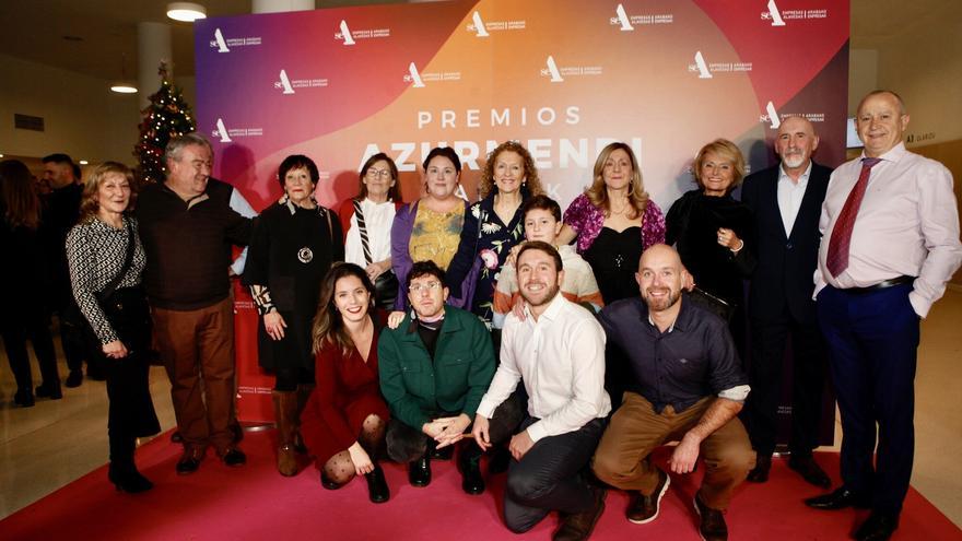 En imágenes: La empresa alavesa se reúne en torno a los Premios Azurmendi