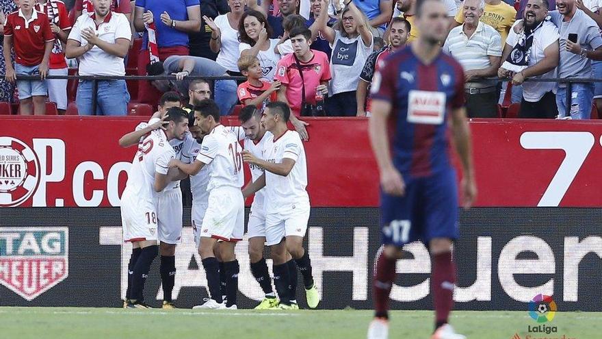 El Eibar ha caído ante el Sevilla.