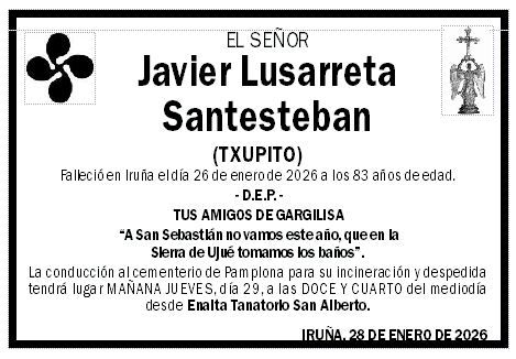 Javier Lusarreta Santesteban