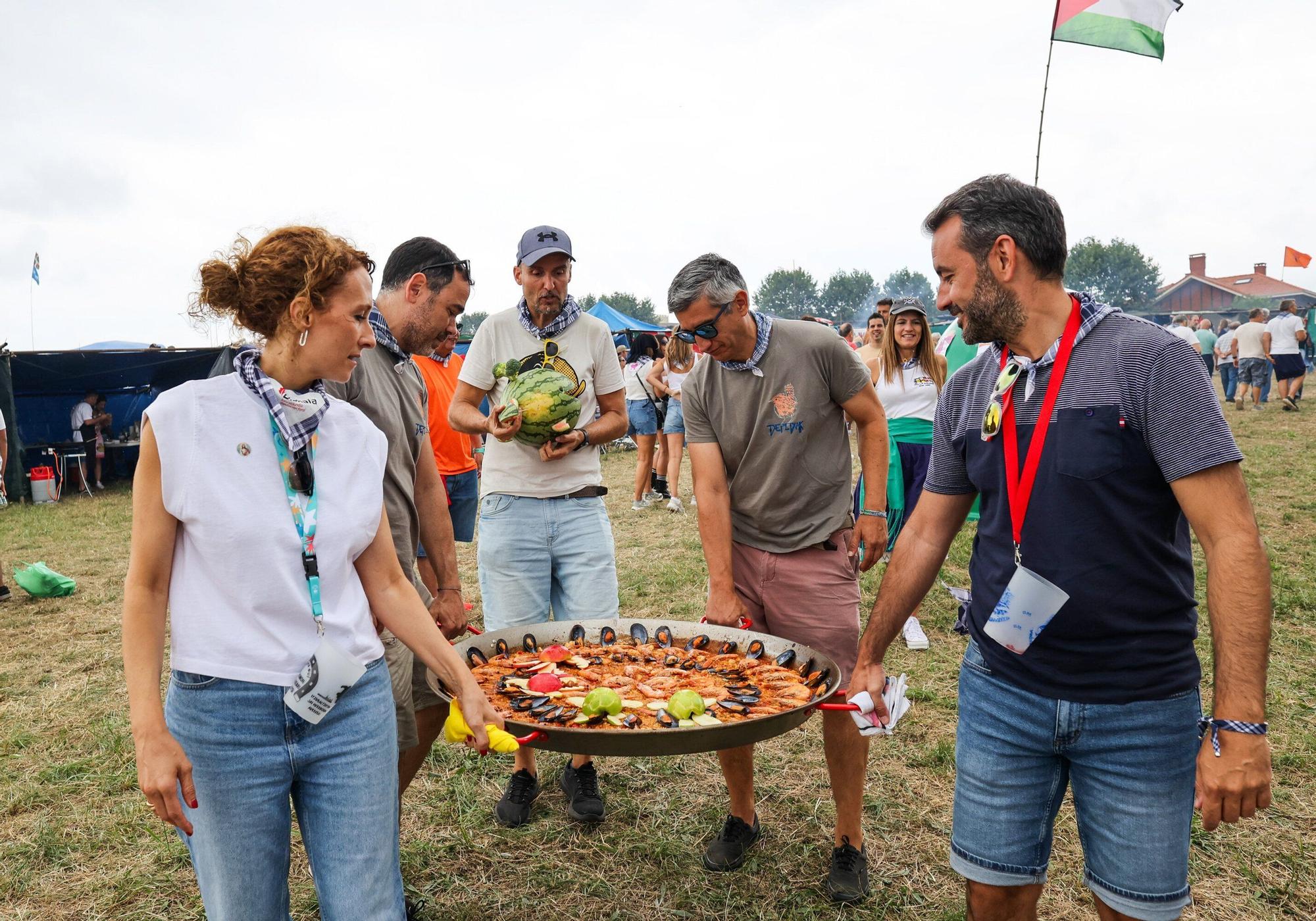 En imágenes: Getxo celebra sus Paellas de Aixerrota