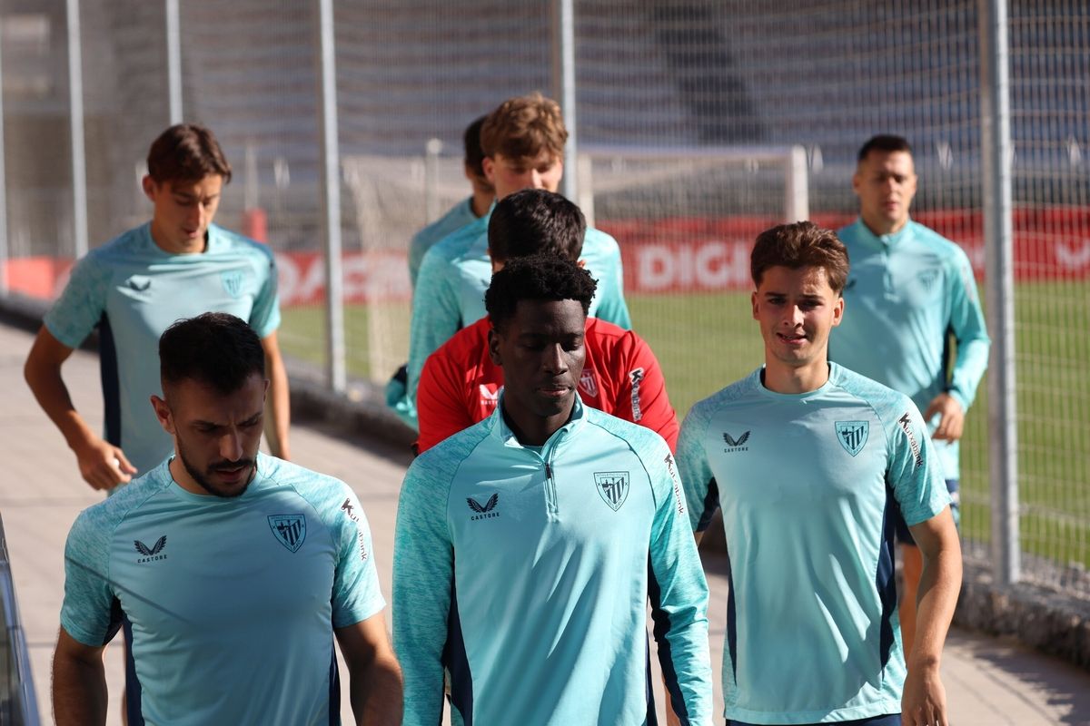 El Athletic vuelve al trabajo sin Sancet, Vesga, Berenguer ni titulares ante el Mallorca---