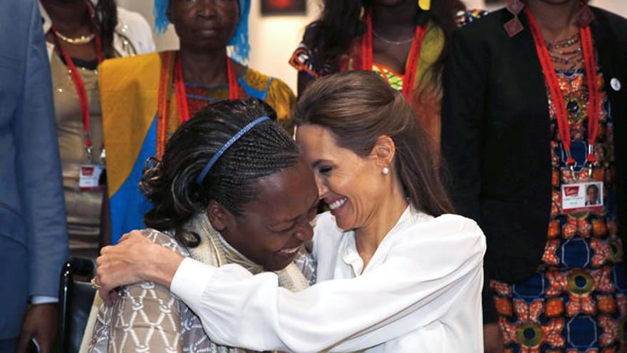 Angelina Jolie, contra las violaciones como &#039;arma&#039;