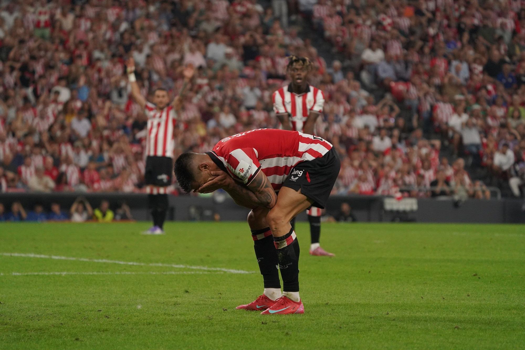 El Athletic - Rayo Vallecano, en imágenes