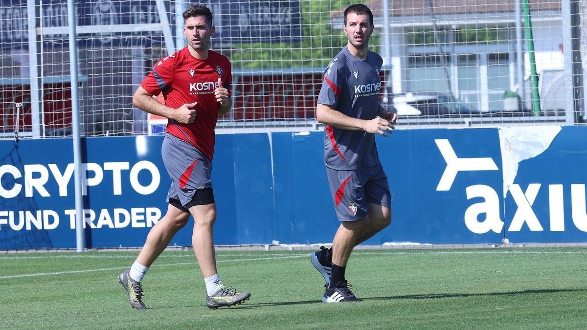 Areso se ha ejercitado al margen de sus compañeros en estos últimos días, ante la posible salida que ha terminado fructiferando.