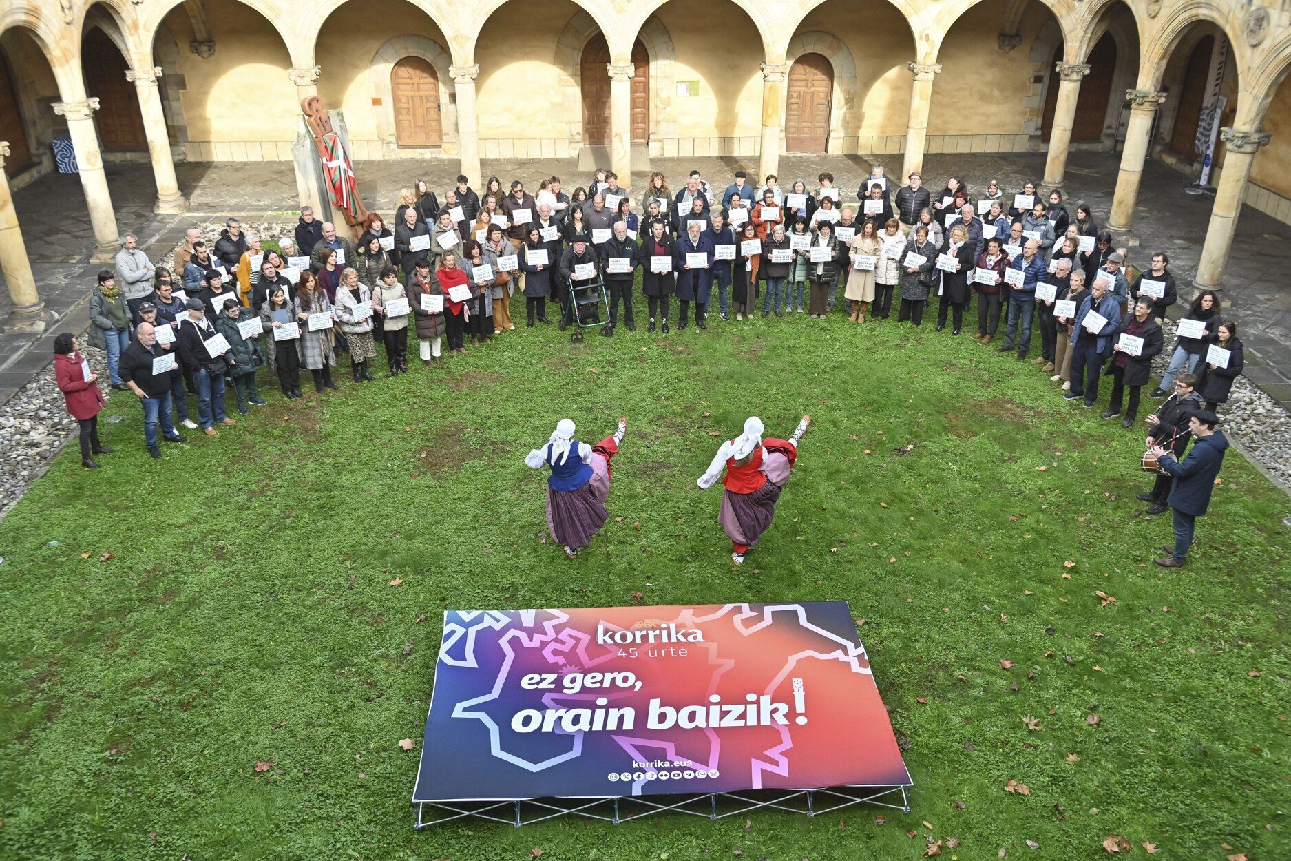 Korrikak 45 urtebetetzea ospatu du Oñatin