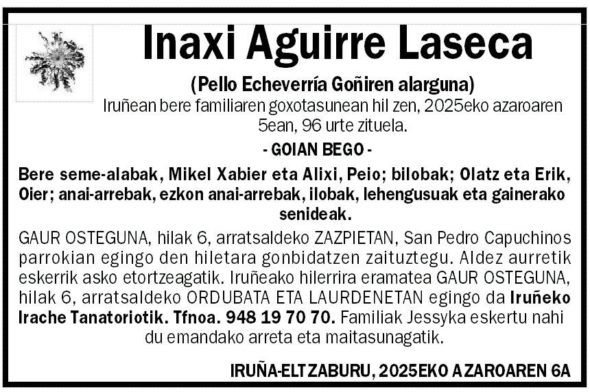 Inaxi Aguirre Laseca