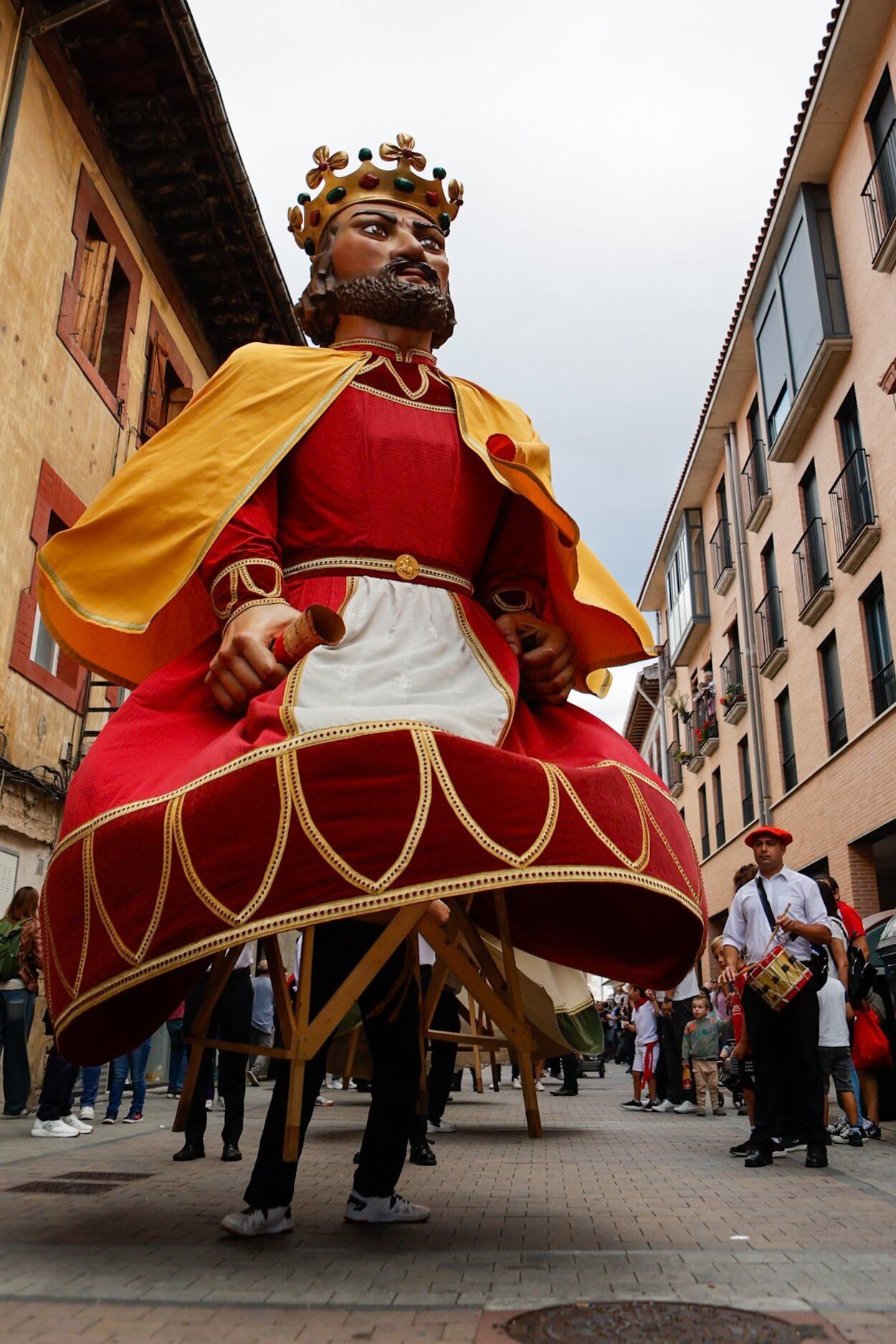 Fotos del chupinazo de fiestas de Villava-Atarrabia