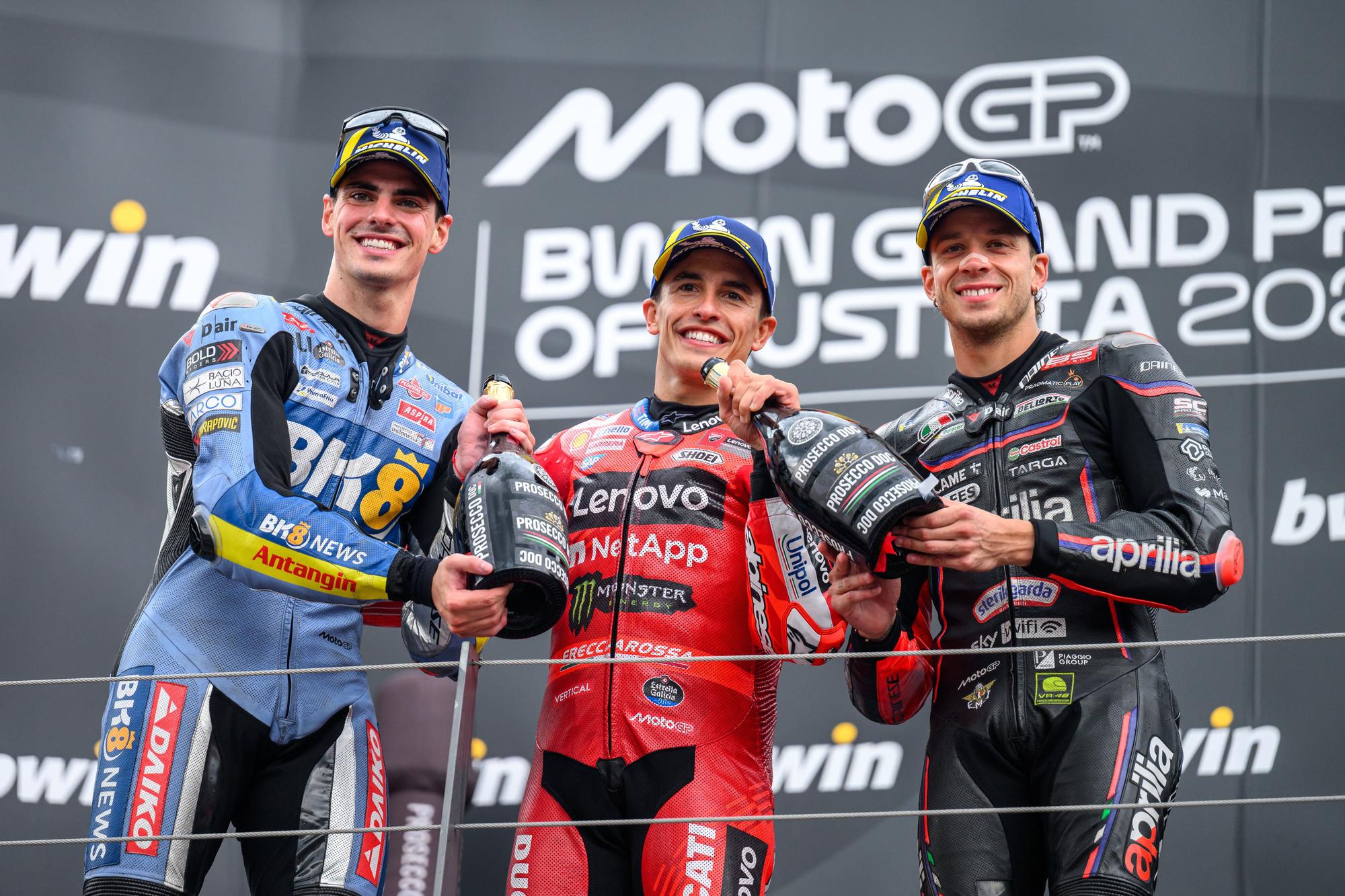 El Gran Premio de Austria de MotoGP 2025, en imágenes