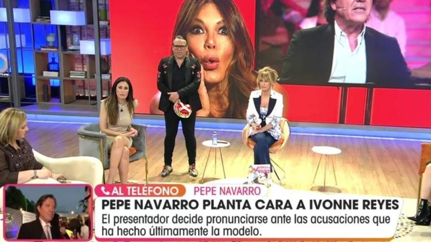 &#039;Viva la vida&#039; corta a Pepe Navarro cuando acusa a los directivos de Mediaset