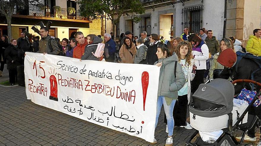 Familias de la zona de Altsasu vuelven a salir a la calle