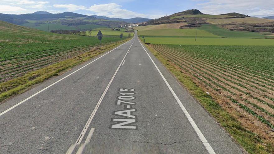 Herido con pronóstico reservado un motorista tras sufrir una caída en Ubani