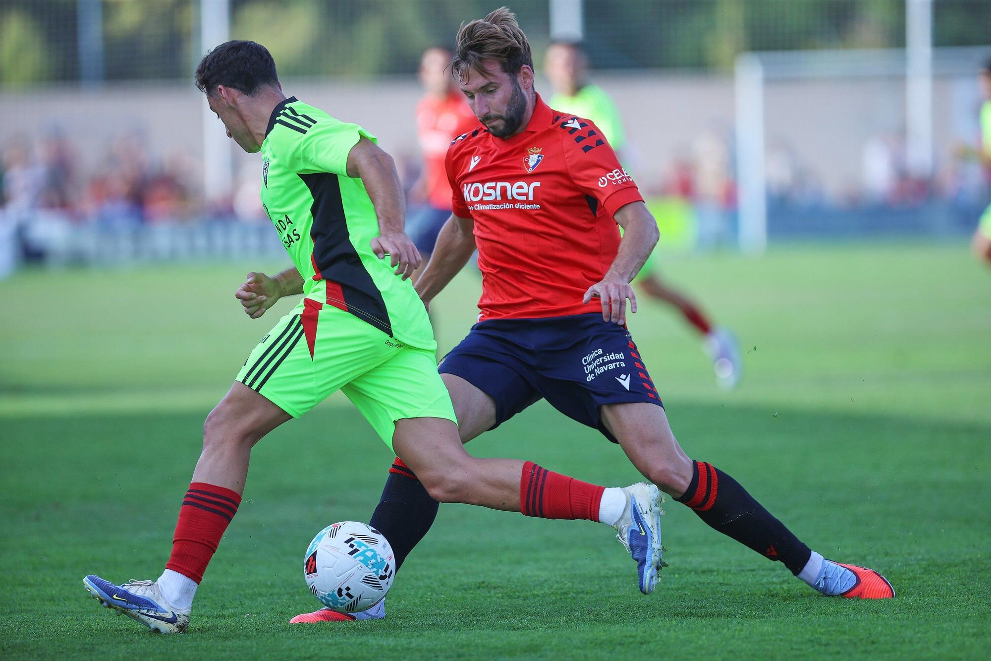 Osasuna logra en Tafalla su primer triunfo de pretemporada