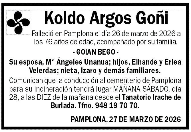 Koldo Argos Goñi