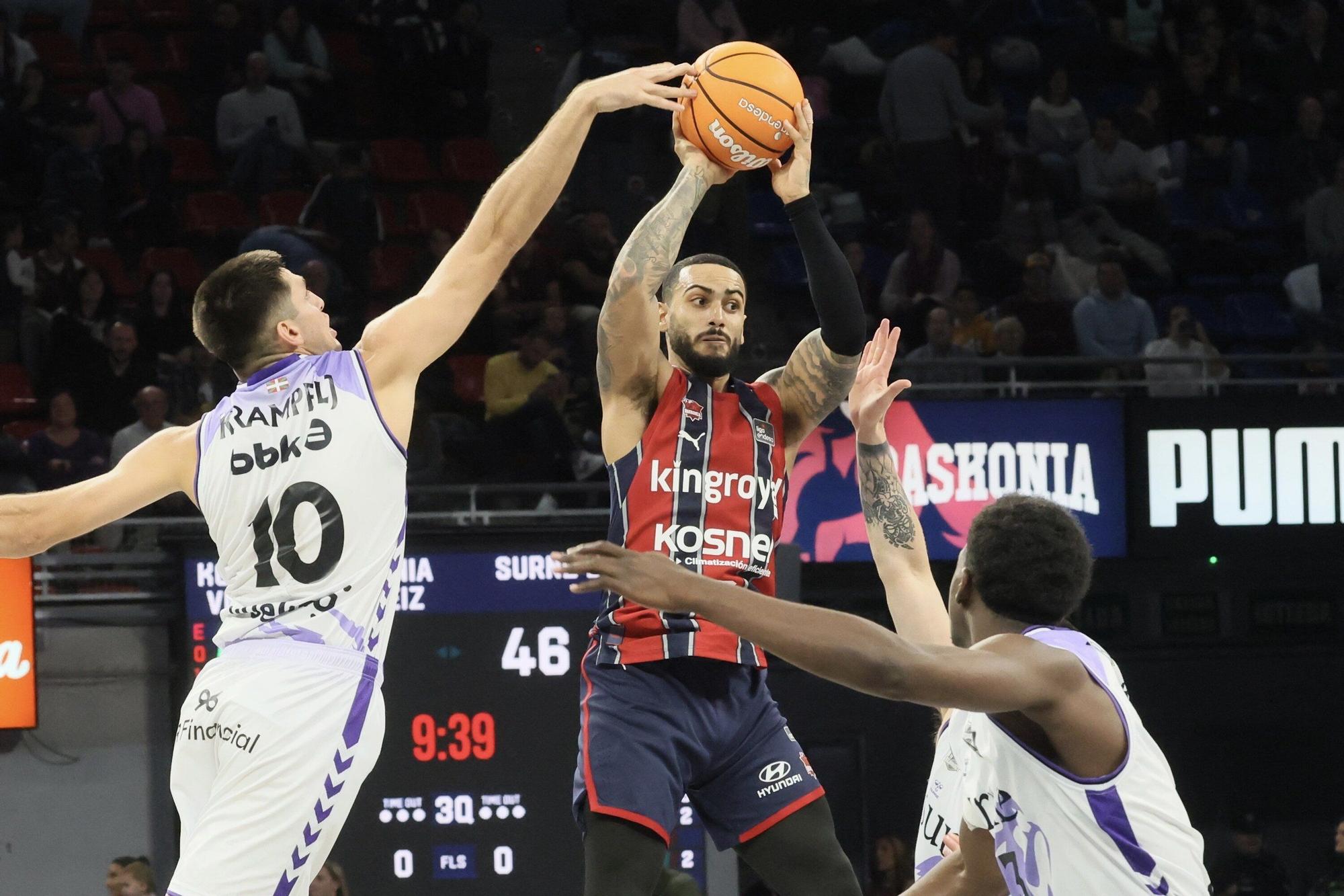 En imágenes: Ambientazo en el Buesa Arena