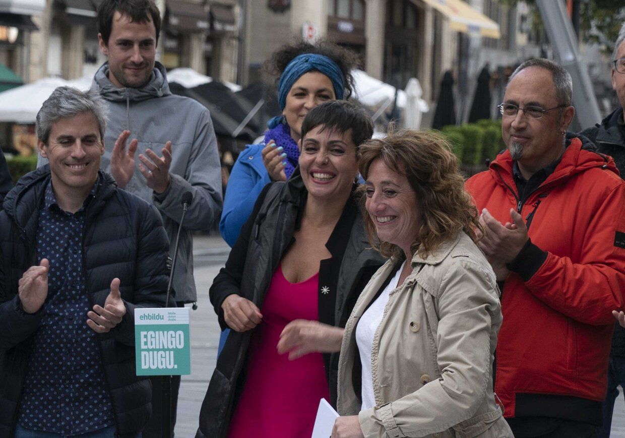 En imágenes: arranca la campaña en Vitoria