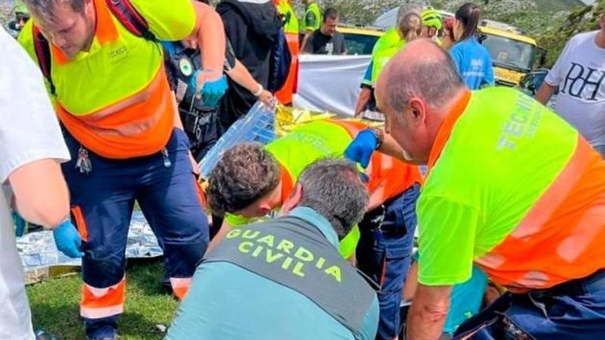 El accidente dejó seis personas heridas graves, otras seis menos graves y 37 leves.