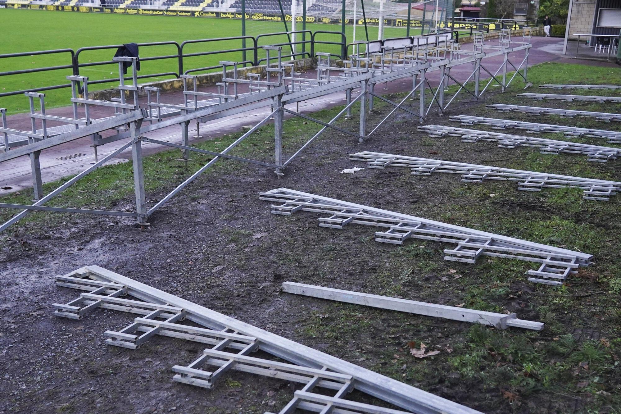 En imágenes: La Florida se prepara para el duelo contra el Alavés