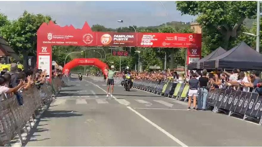 P2P Pamplona-Puente la Reina: el rey pierde su corona