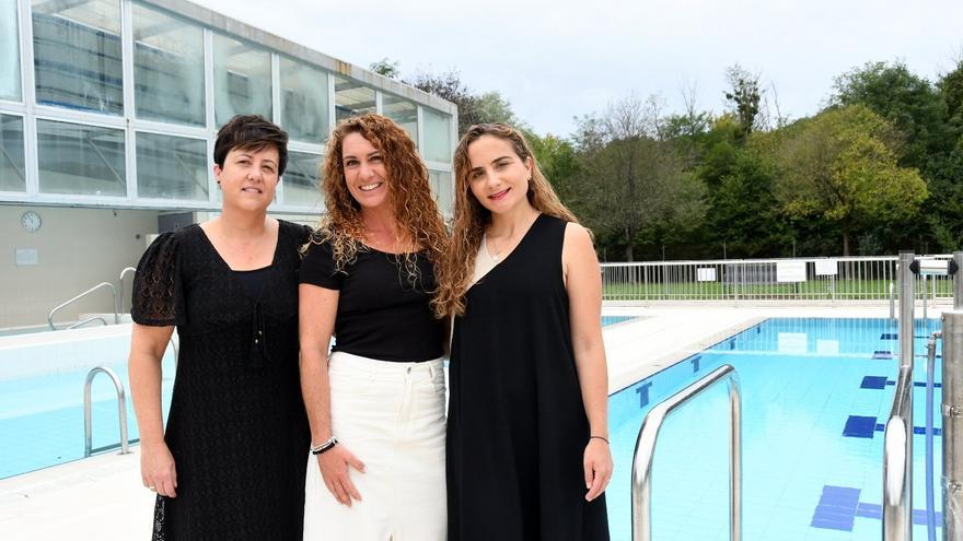 Mujeres al frente de la nueva Escuela de Triatlón en Elizondo