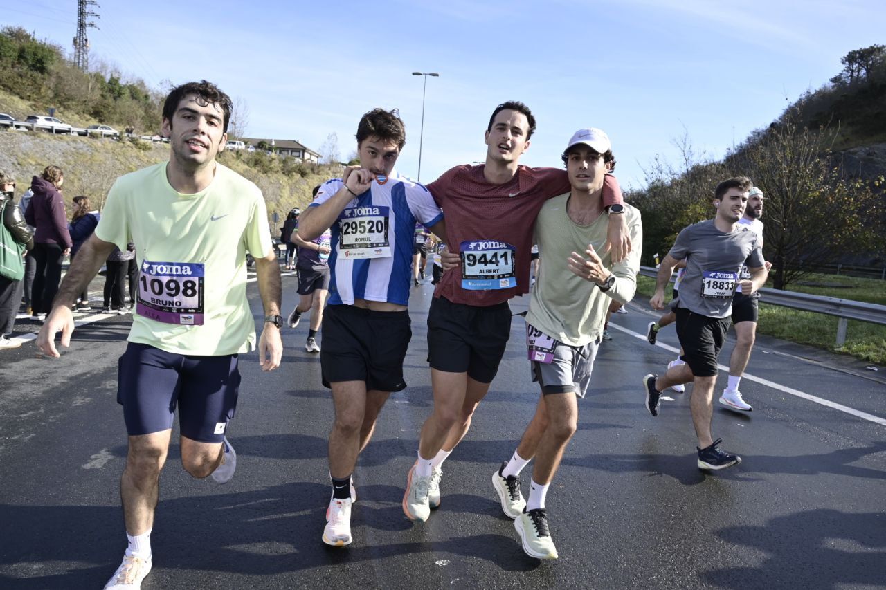 La Behobia, a su paso por Gaintxurizketa
