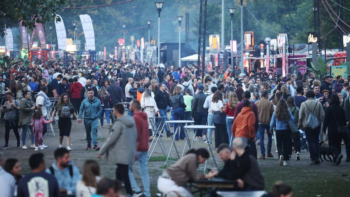 La pasada edición de The Champions Burger en el parque de la Runa de la Rochapea.