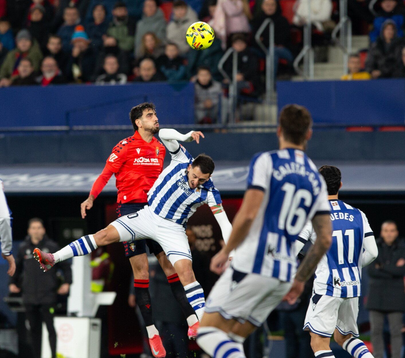 Mejores imágenes del Osasuna-Real Sociedad