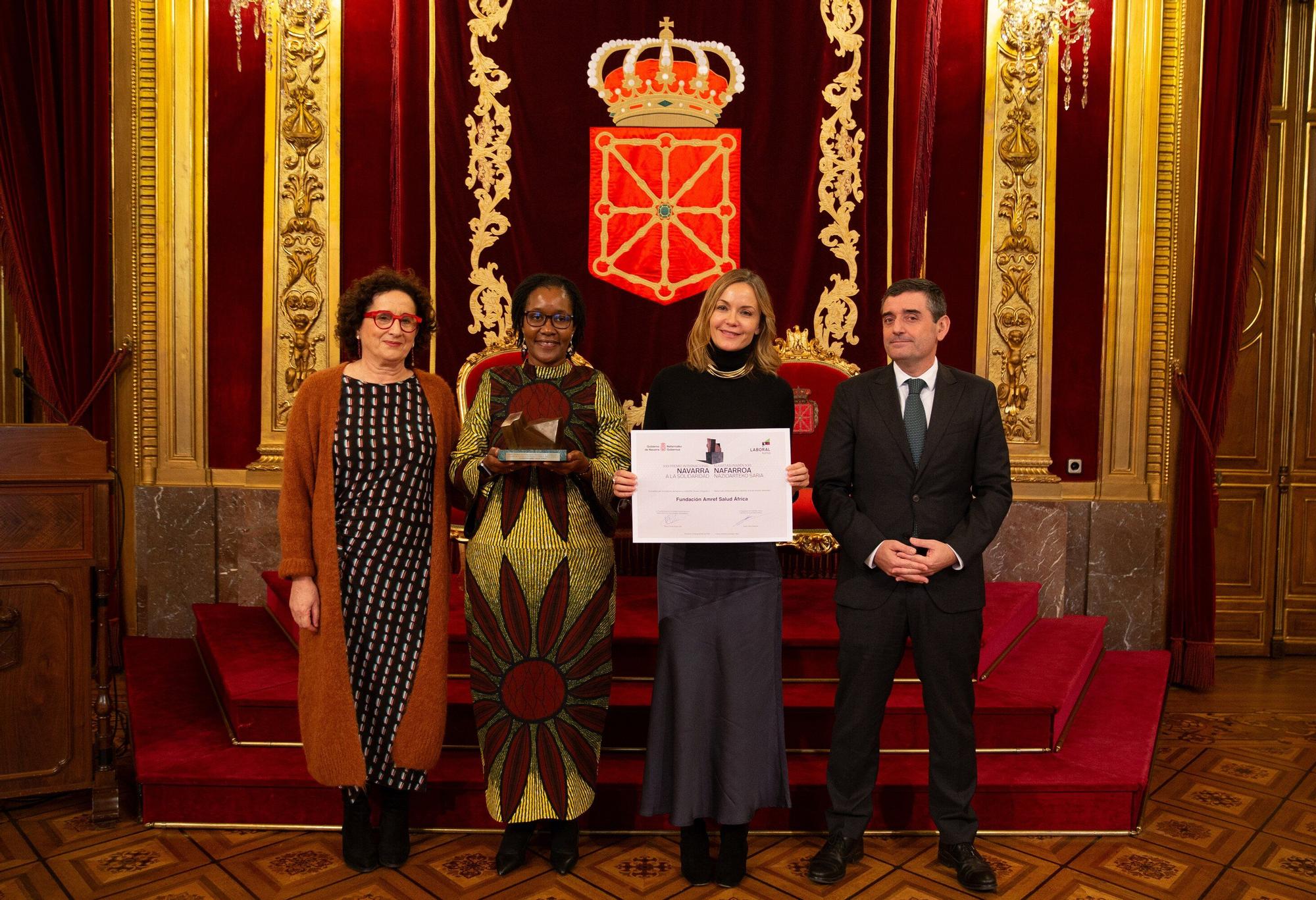 XXII Premio Internacional Navarra a la Solidaridad a la Fundación Amref Salud África