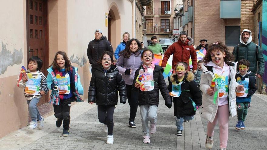 Cascante calienta motores para la Korrika 2026 con una multitudinaria Korrika Txiki