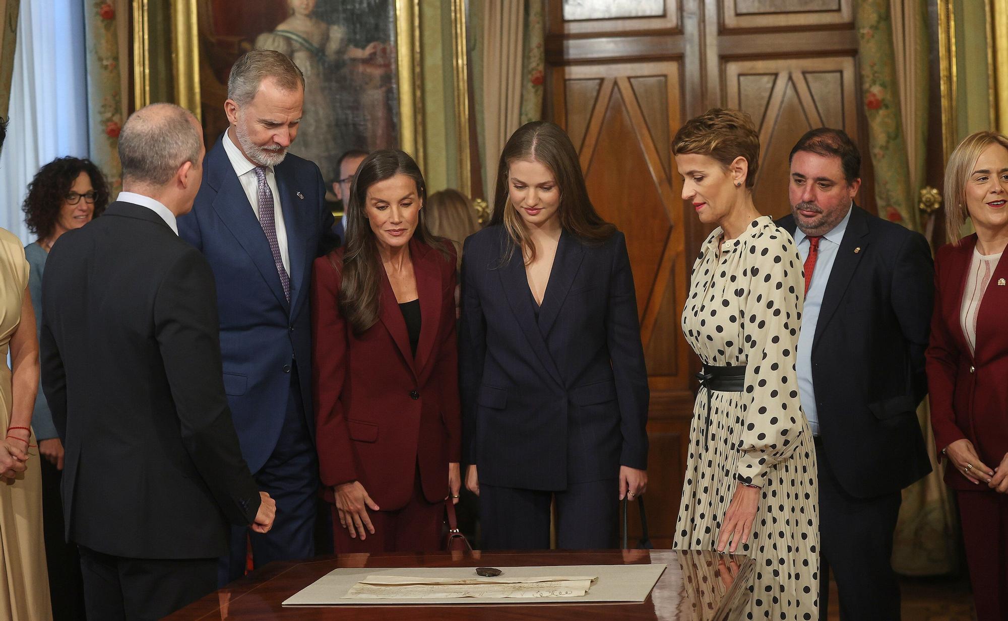 Visita de Felipe de Borbón, Leonor y Letizia a Navarra (viernes 26 de septiembre de 2025)