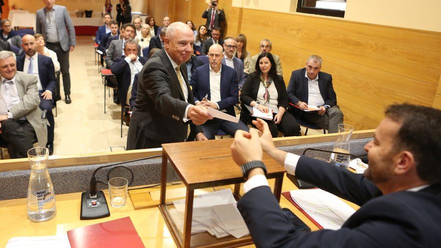 Javier Taberna, elegido por unanimidad presidente de la Cámara de Comercio de Navarra, cargo que ocupa desde 1991