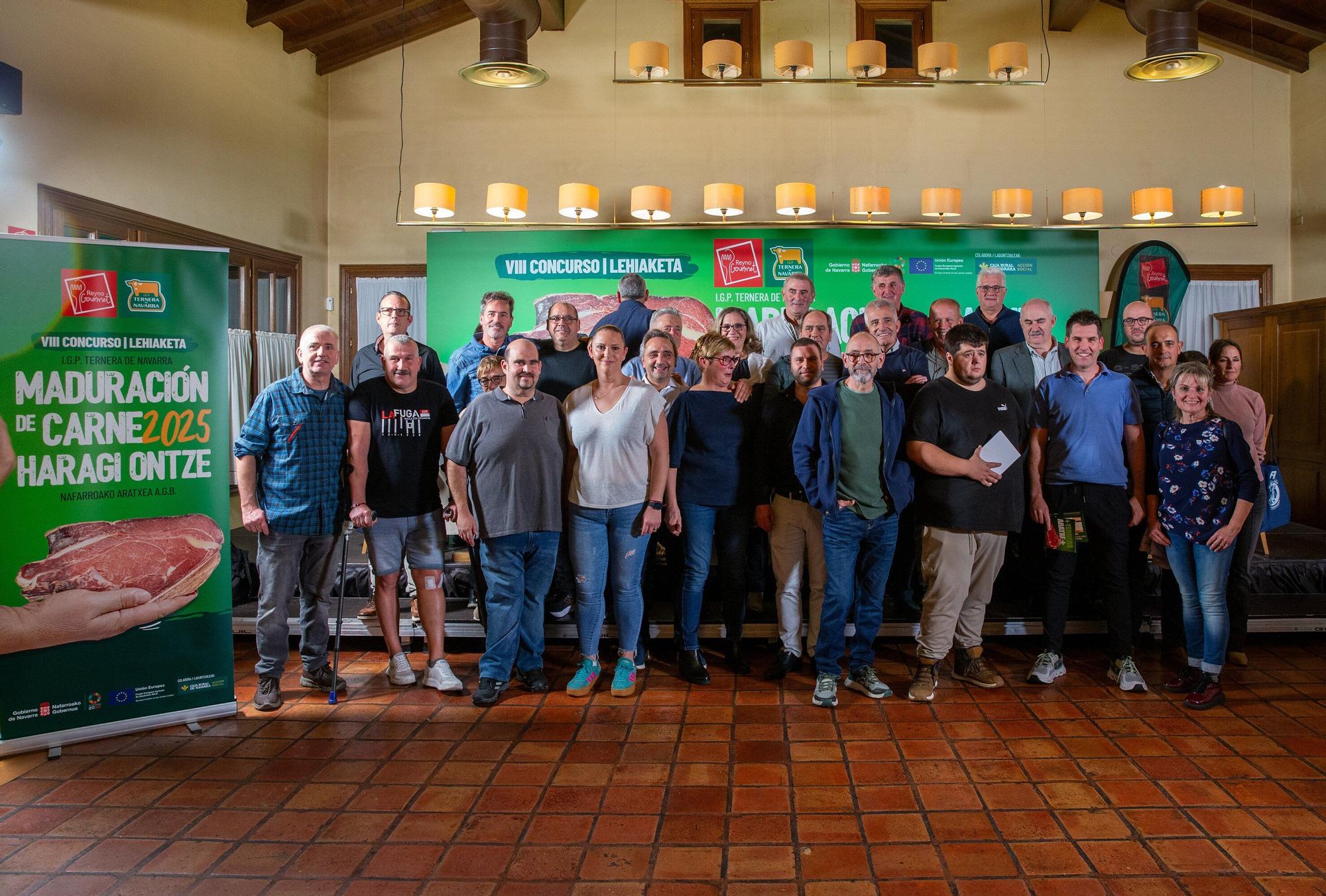 Fotos del VIII Concurso de Maduración de Carne de la IGP Ternera de Navarra