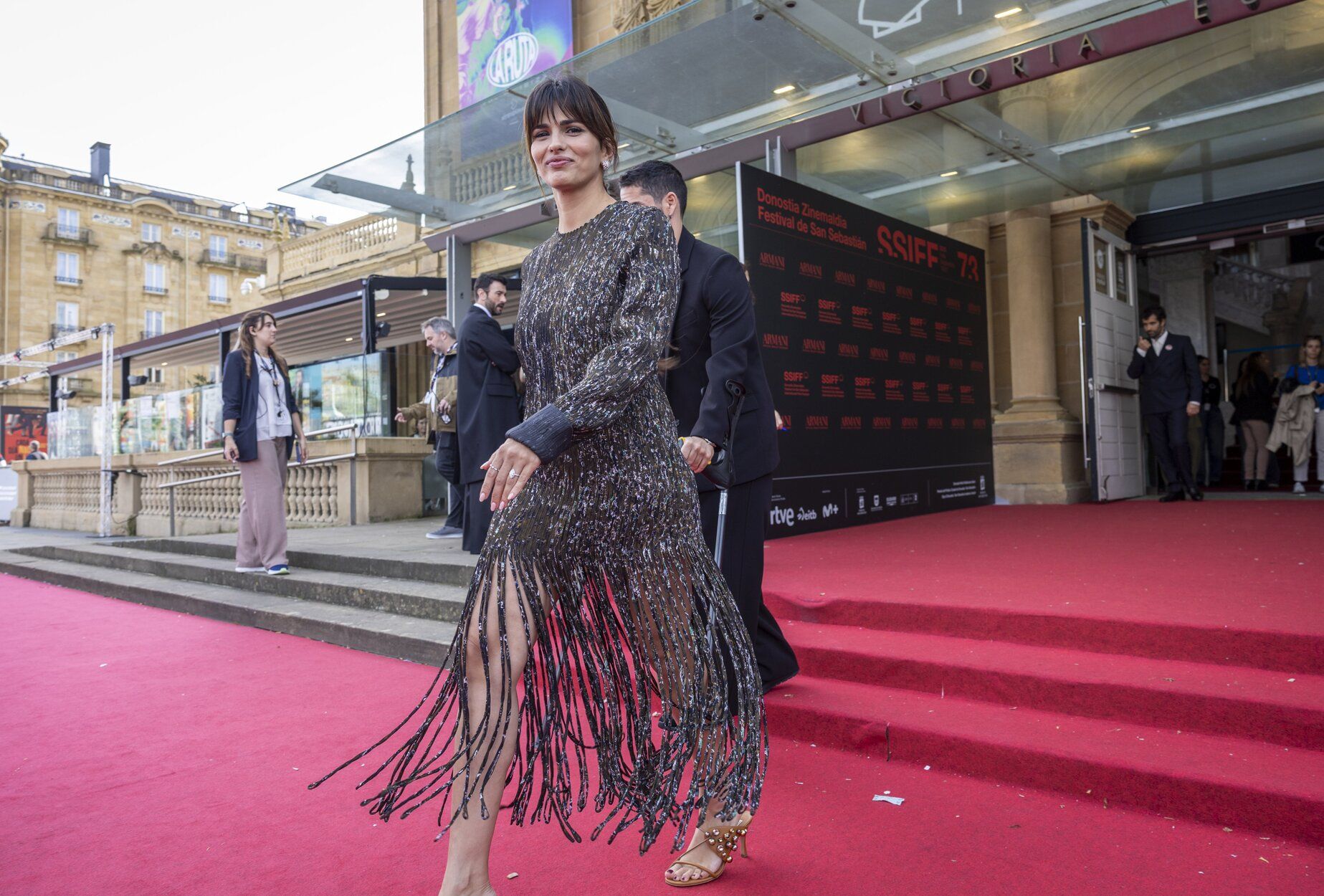 Alba Flores, Almodóvar... una cartelera de lujo en la alfombra roja del Zinemaldia
