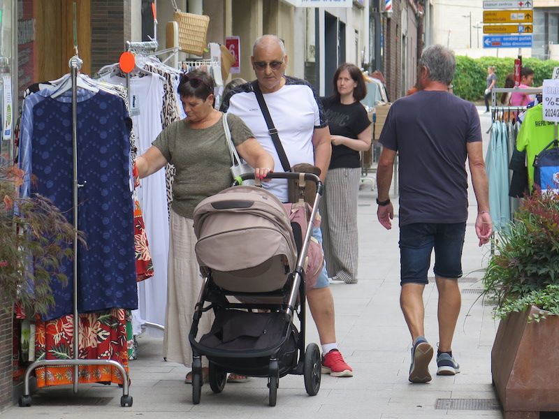 Feria de Verano de la asociación de comerciantes de Urretxu y Zumarraga