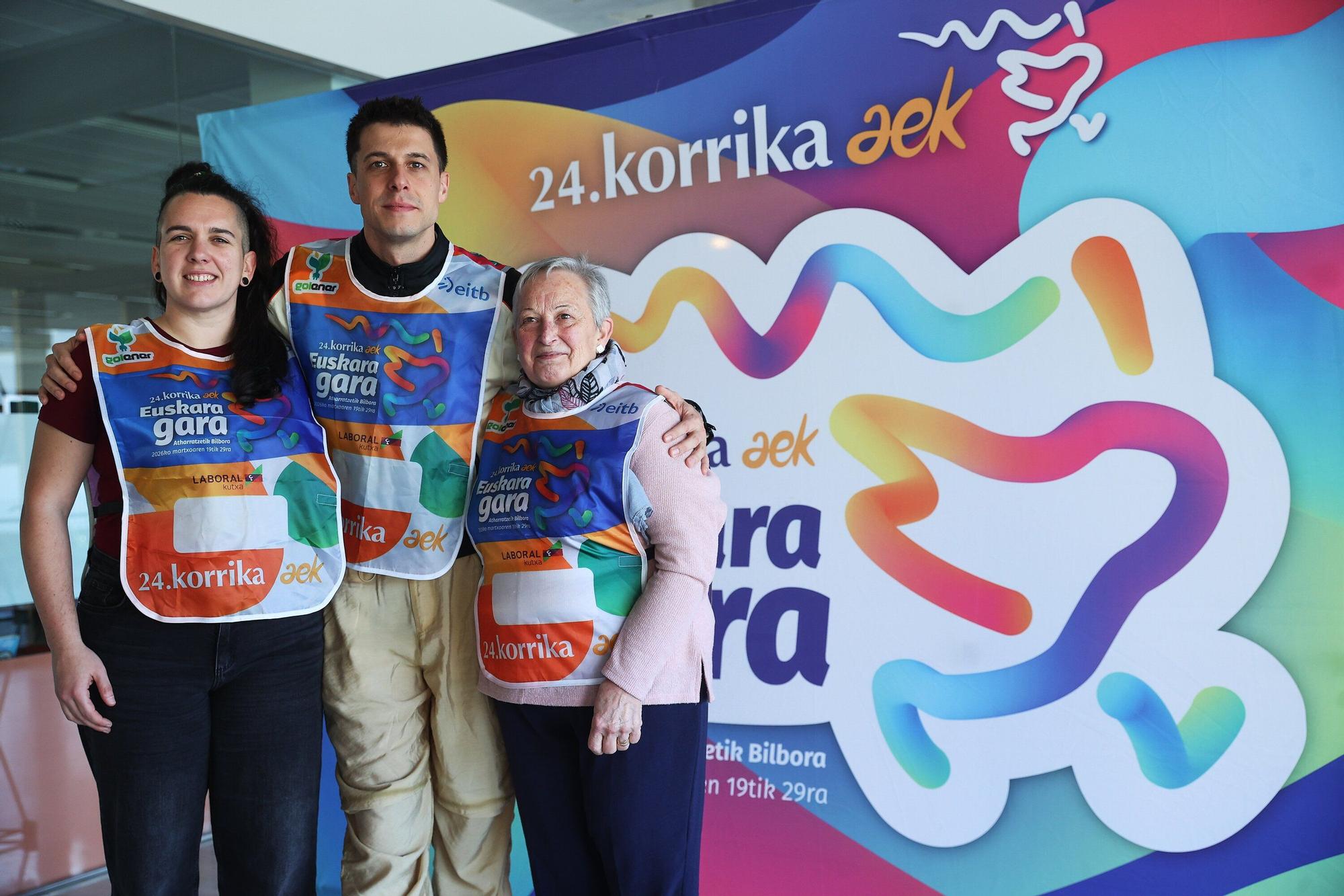 Presentación de 'Xiberutikan mendebaldera', la nueva canción de la Korrika