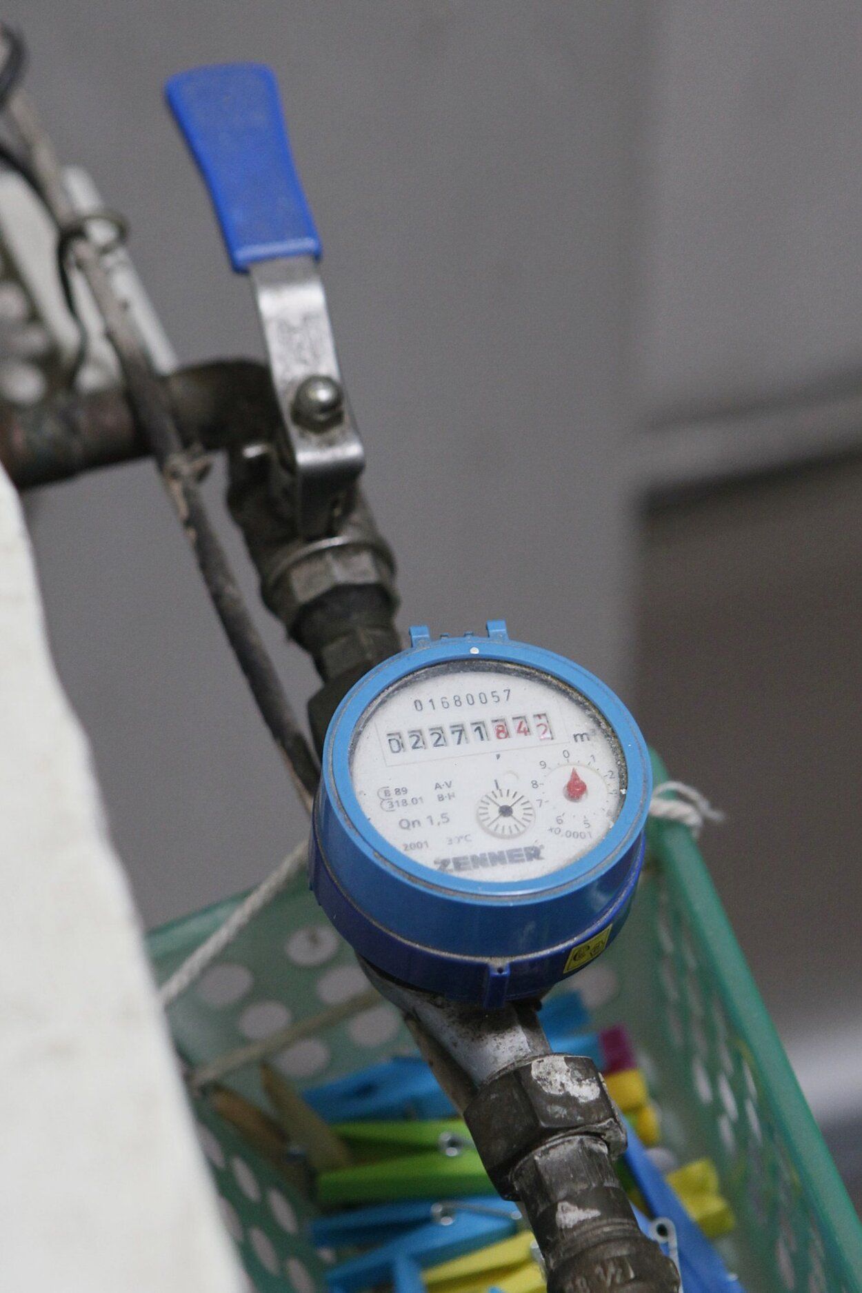 Contadores de agua.