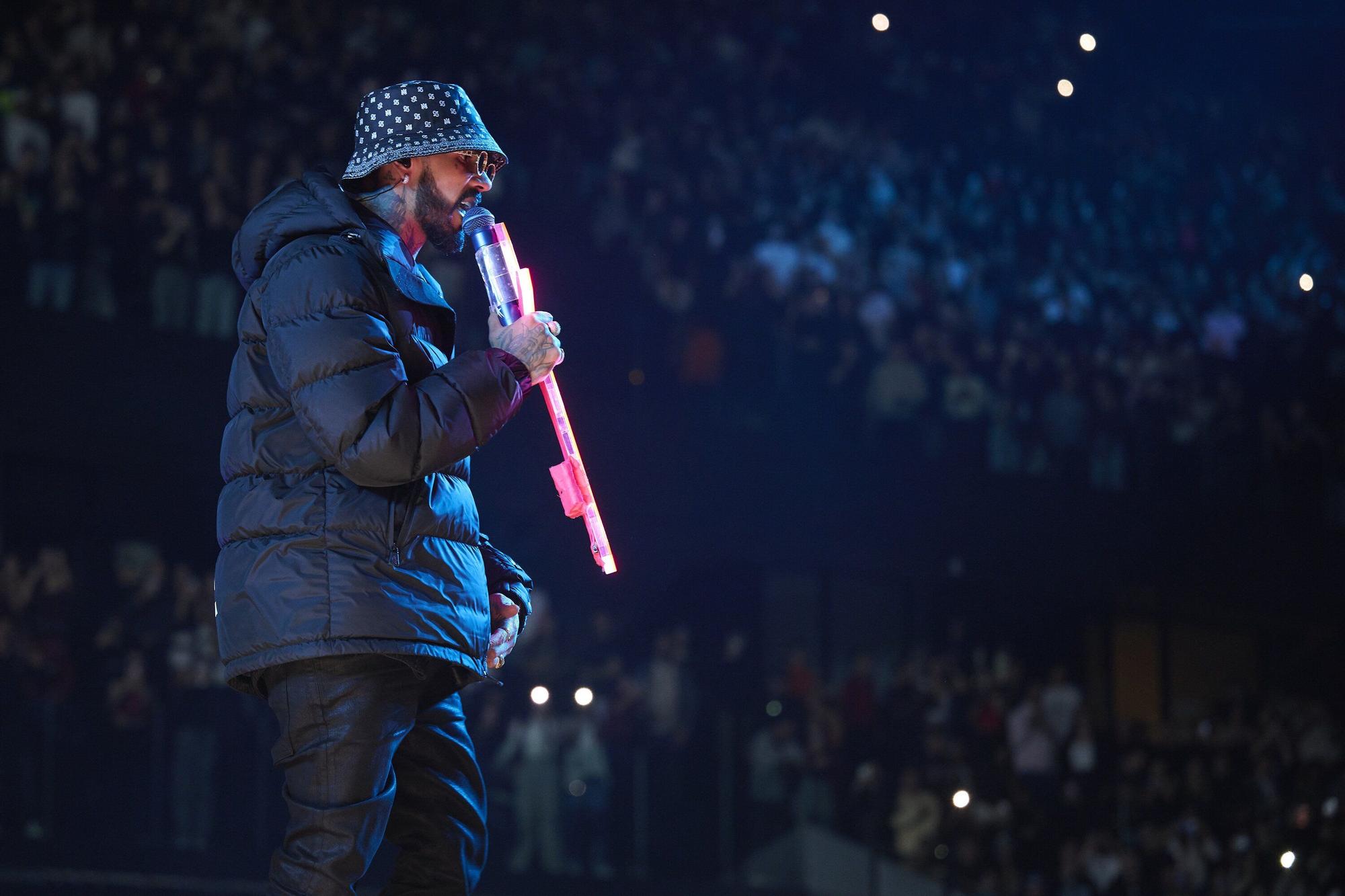 Fotos del concierto de Anuel AA en el Navarra Arena