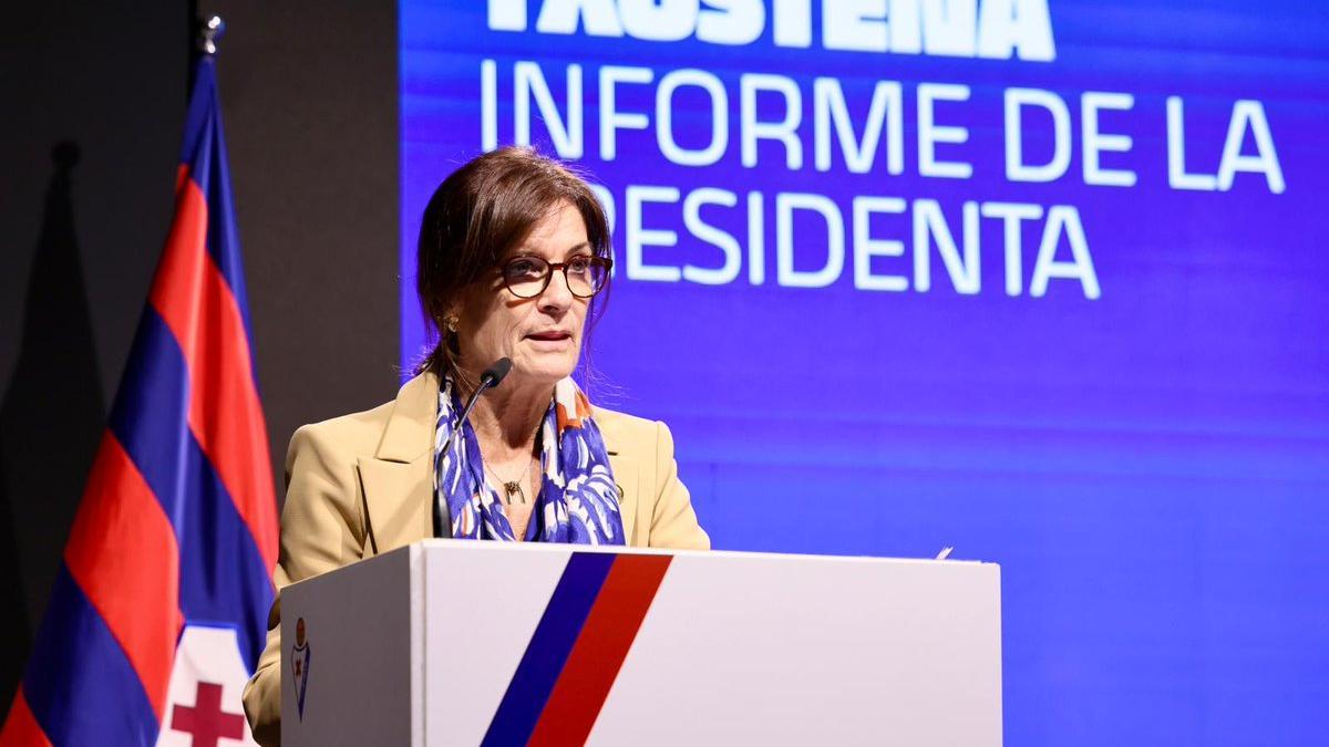 La presidenta del Eibar, Amaia Gorostiza.