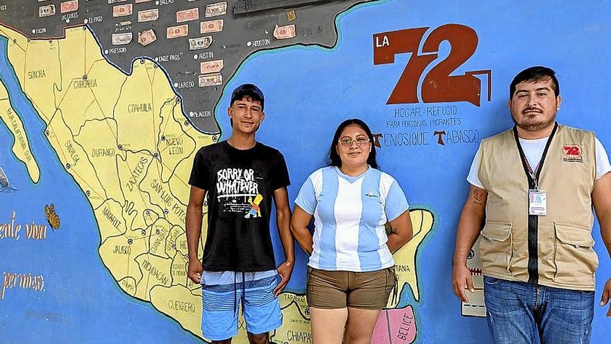 Una ONG Navarra, en el punto caliente de la frontera sur de México