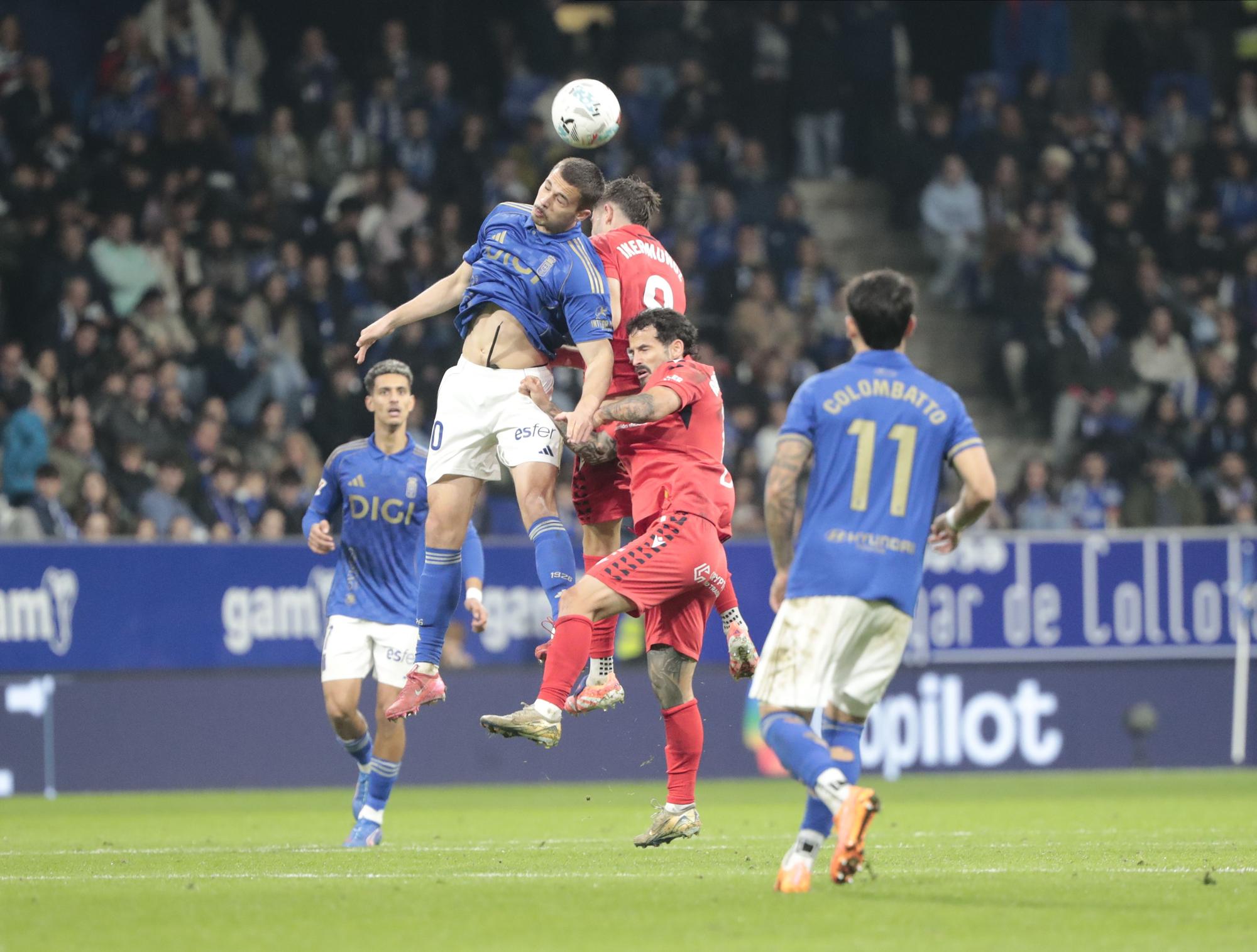 Las mejores fotos del Oviedo - Osasuna