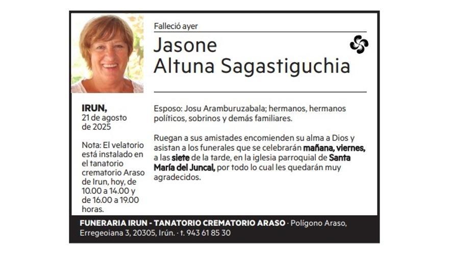 Jasone Altuna Sagastiguchia