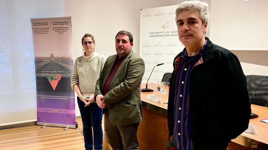 Hualde advierte del auge de la ultraderecha en el acto en memoria del Holocausto