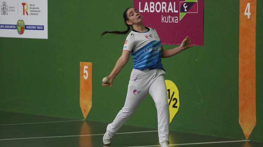 Enara Gaminde, campeona del Cuatro y Medio femenino