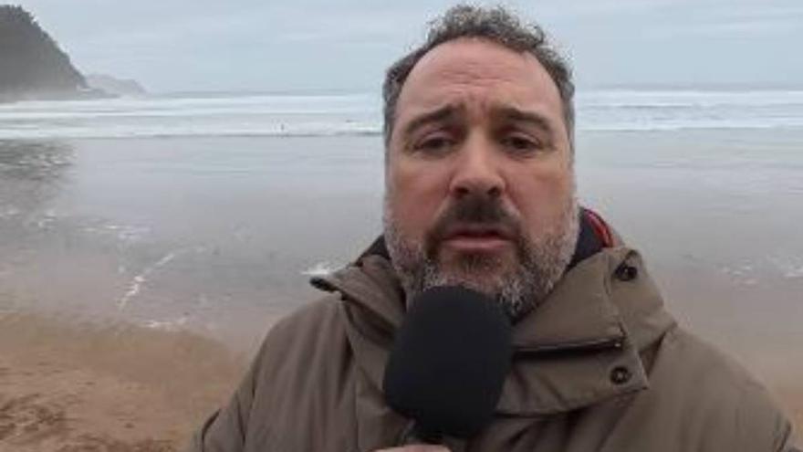 El actor que alucina al visitar Zarautz: &quot;Me ha flipado&quot;