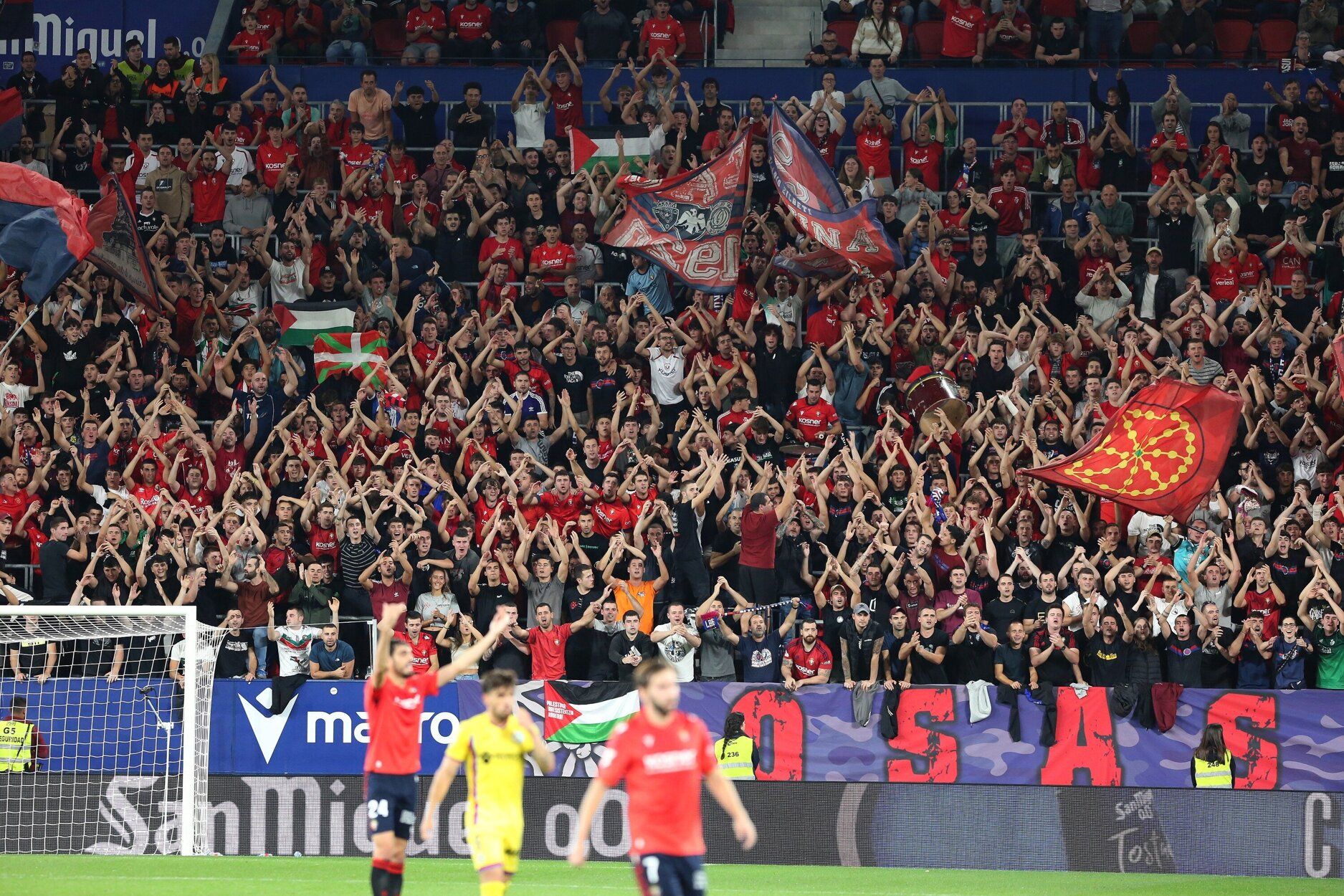 Fotos del Osasuna-Getafe en El Sadar
